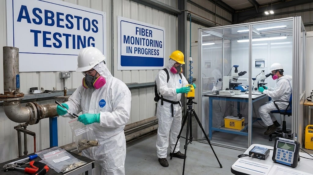 Asbestos Fiber Testing and Monitoring - Green Vertex